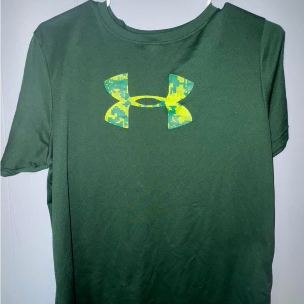 Under Armour Green T-Shirt with Logo